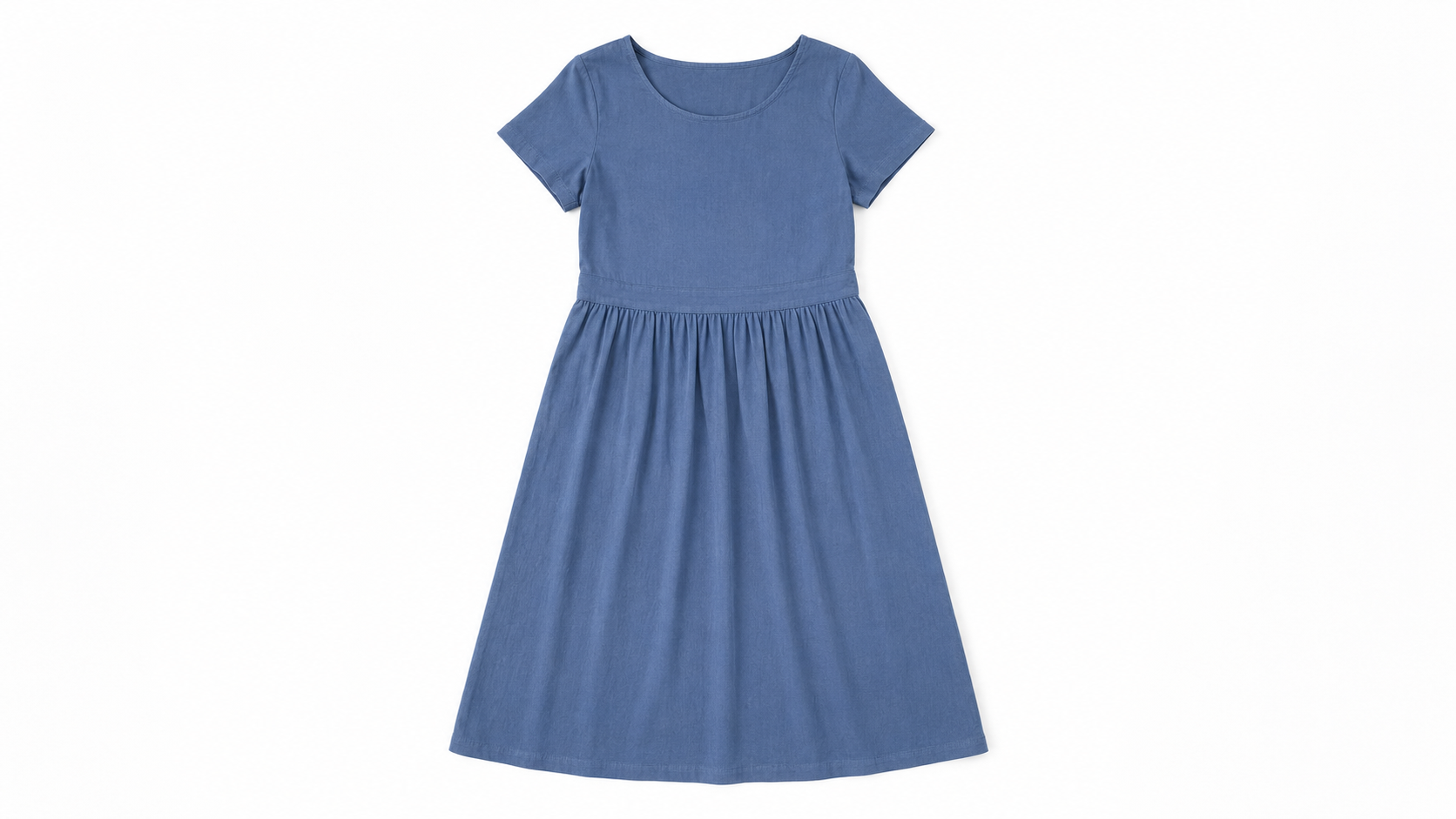 An ideal flat-lay garment photo on an evenly lit plain background, the best input for an AI model generator