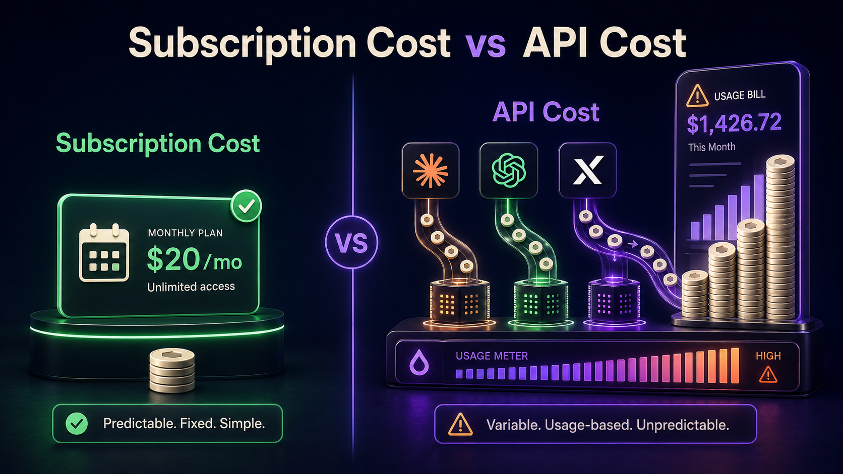 Does API Cost More Than Subscriptions? (2026) | Vantaige