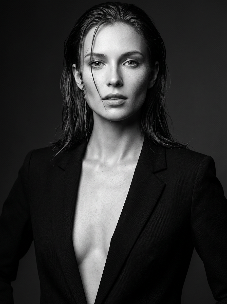 Ultra-Realistic Editorial Fashion Portrait Prompt