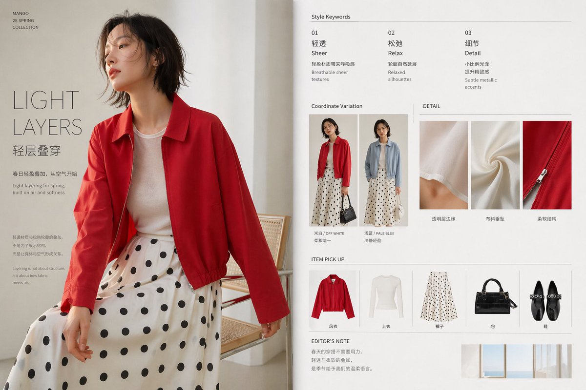 Minimal Spring Fashion Editorial Board
