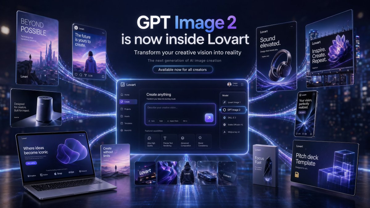 Futuristic GPT Image 2 Launch Banner
