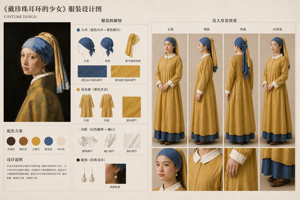 Painting-to-Fashion Design Prompt