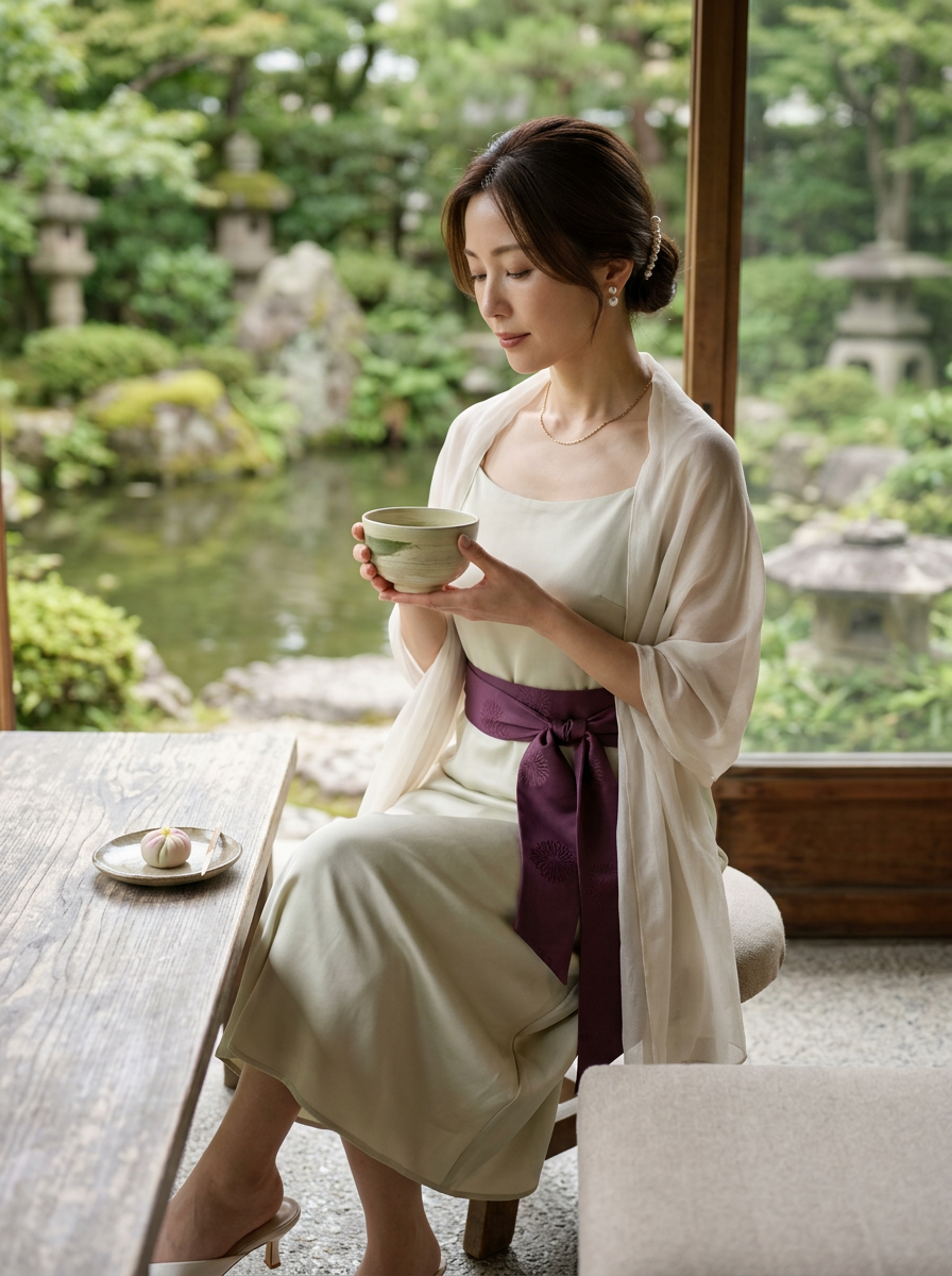 Japanese Garden Luxury Portrait