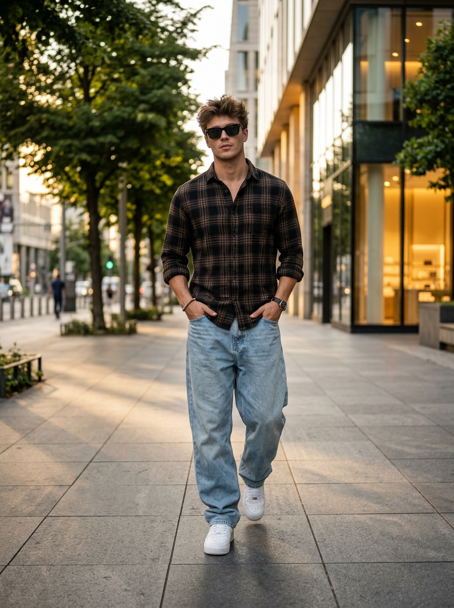 Urban Street Fashion Portrait