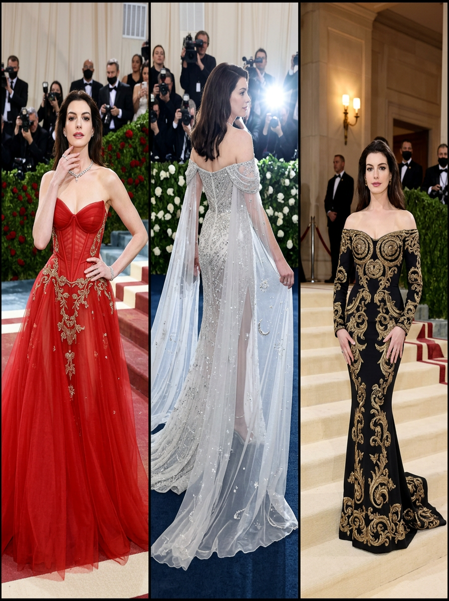 Met Gala Couture Triptych