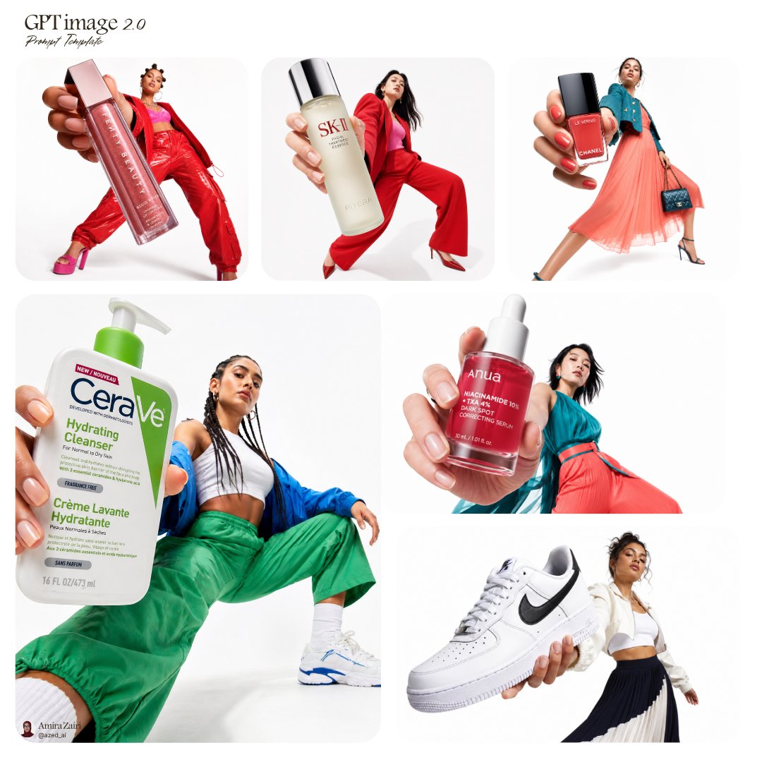 Forced Perspective Fashion Campaign