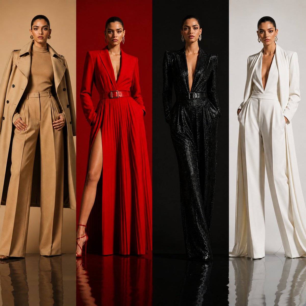 Luxury Fashion Color Block Campaign