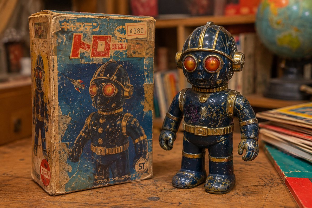 Vintage 1970s Japanese Soft Vinyl Toy