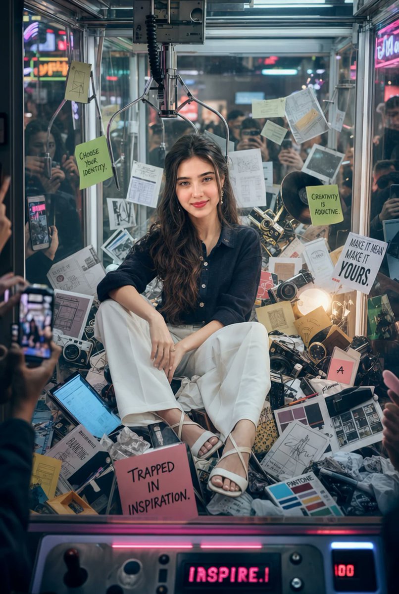 Creative Director Claw Machine Editorial