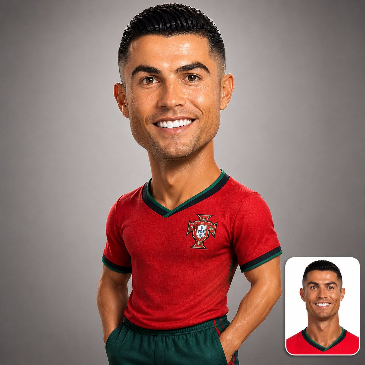 Premium 3D Caricature Identity