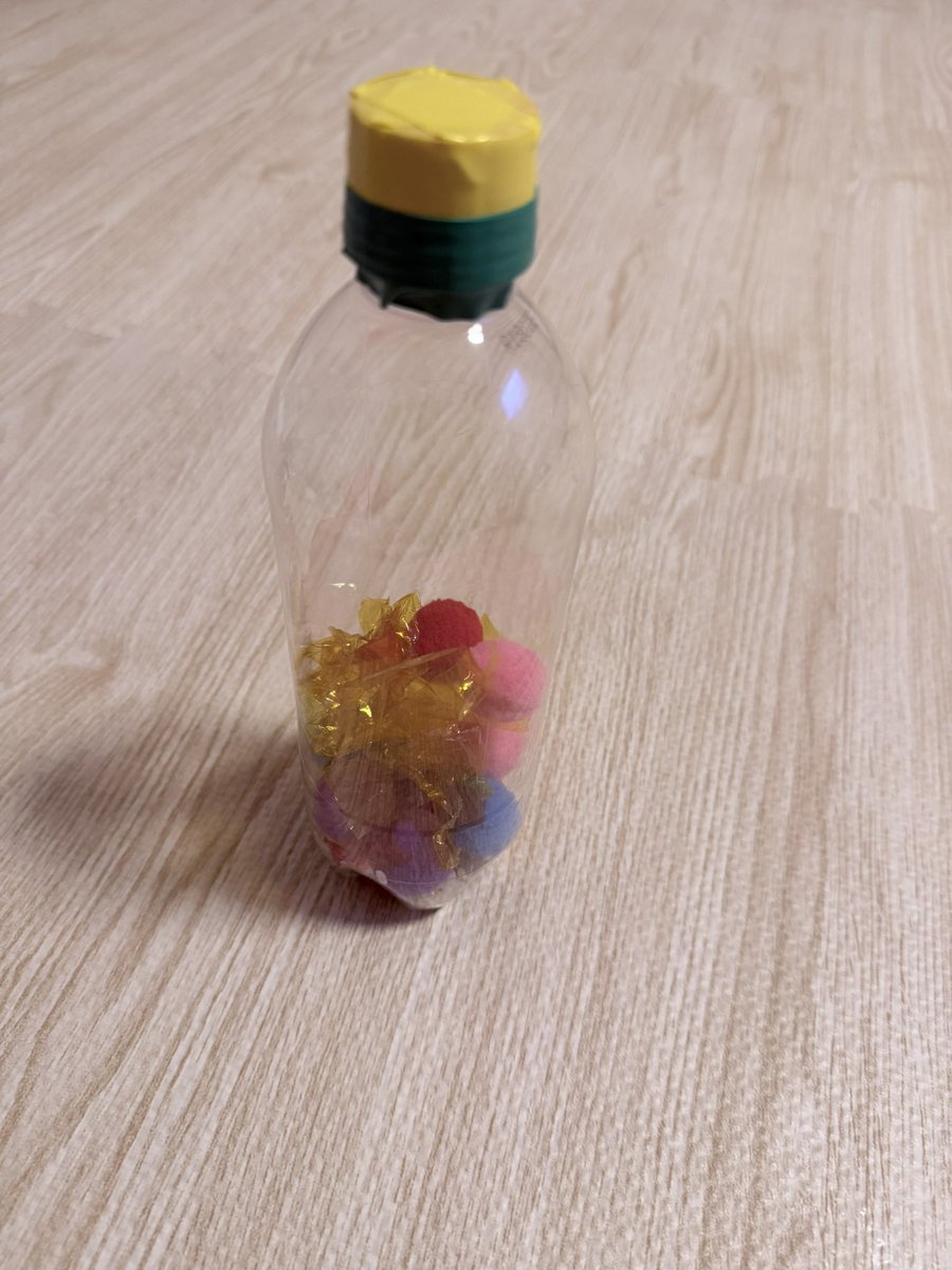 Finished Baby Sensory Bottle