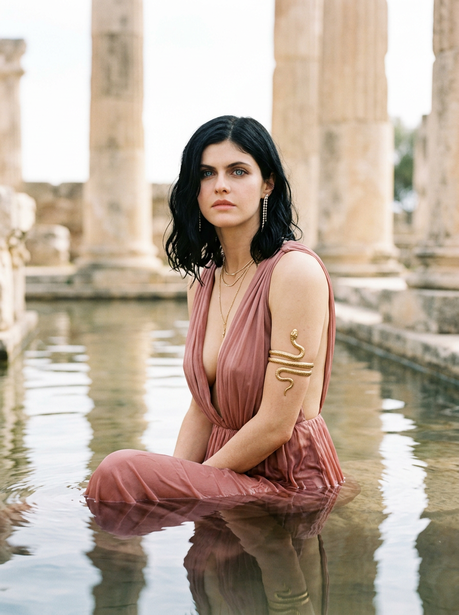 Vogue Style Photoshoot at Greek Ruins