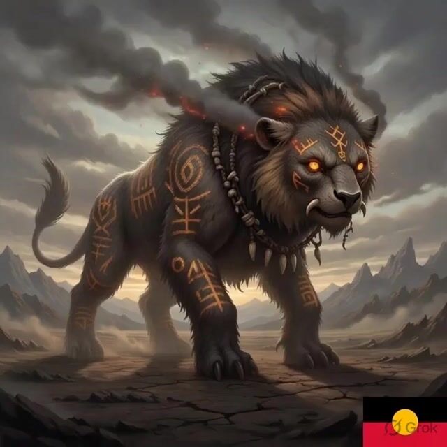 Australian Accent Marsupial Lion Narration