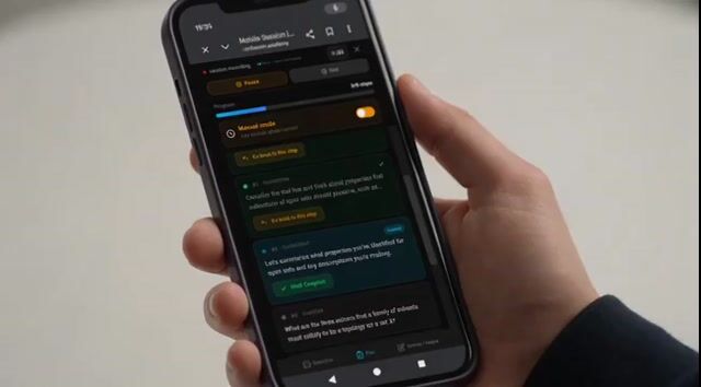 Video Generation Prompt: Animating Mobile Screens