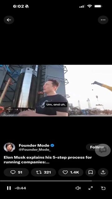 Elon Musk’s 5-step Algorithm for Running Companies Efficiently