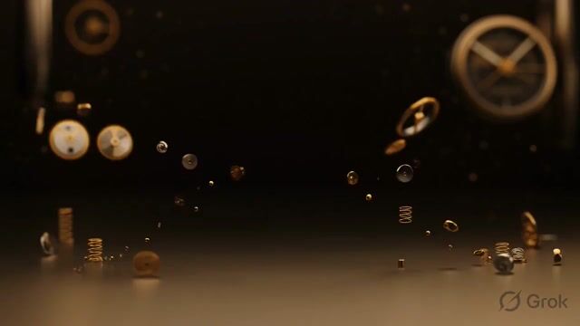 Cinematic Rolex Watch Assembly Ad Concept