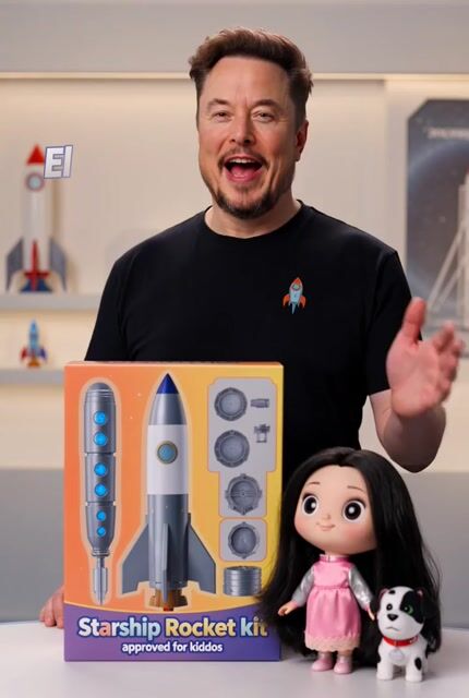 Elon Approved Starship Rocket Kit Video Prompt