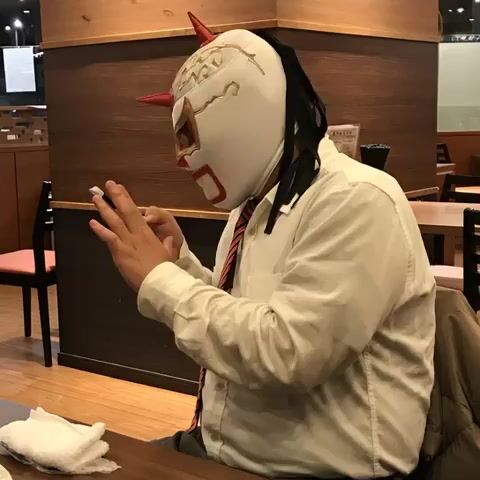Talking Mask-kun Character