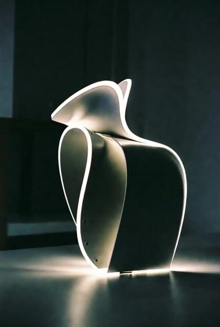 Bioluminescent Holographic Flowers