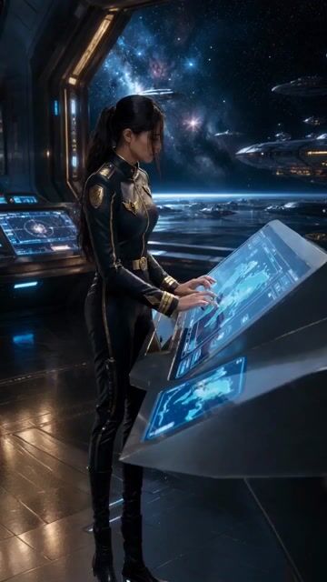 Sci-Fi Captain Mission Speech