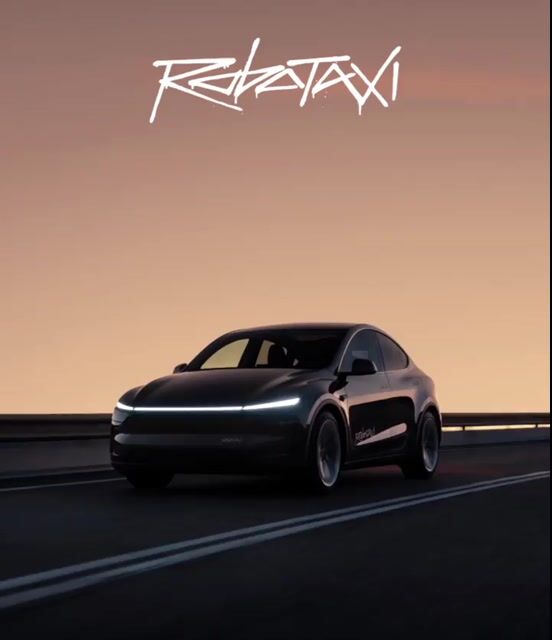 Tesla Robotaxi Movie Ad