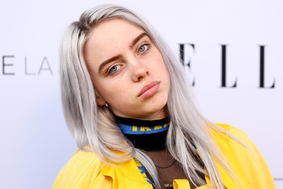 Billie Eilish Logomania Streetwear Portrait