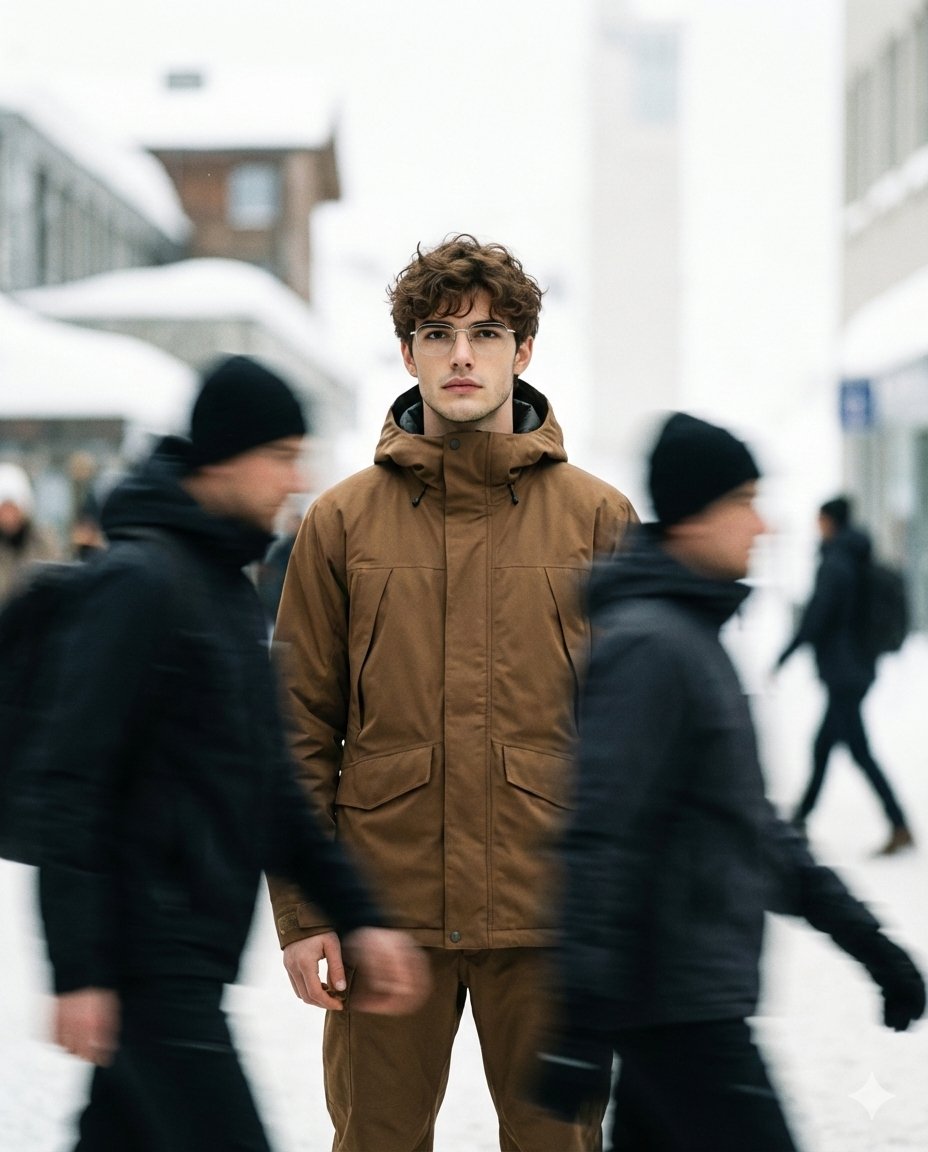 High Fashion Magazine Pictorial with Motion Blur