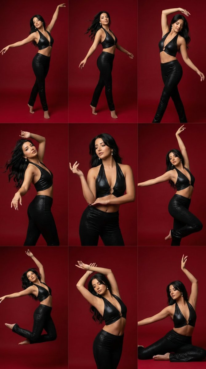 9-Panel Dance Editorial Grid Prompt