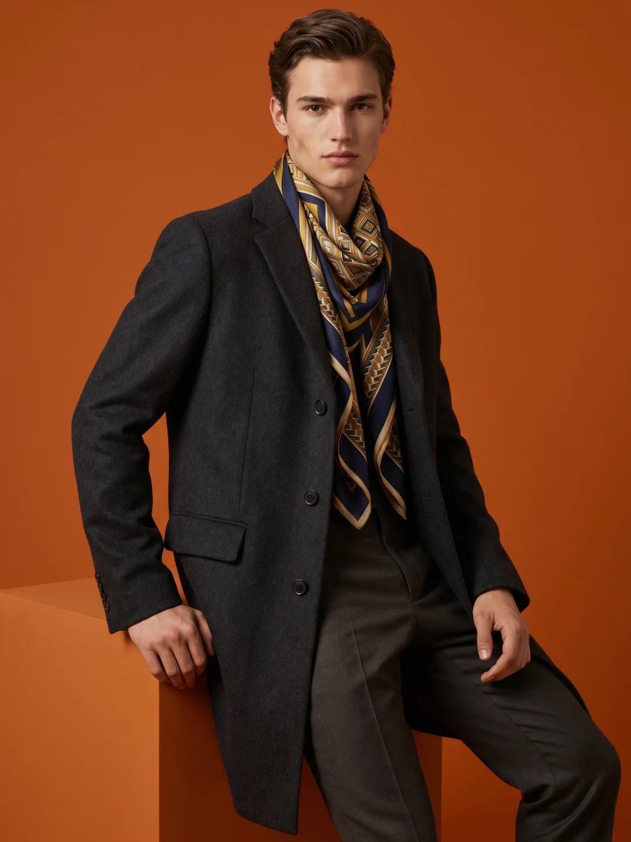 High-Fashion Male Editorial Portrait