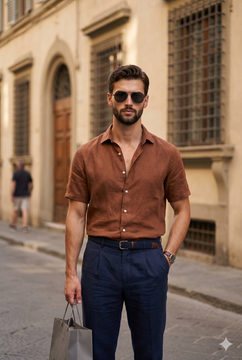 European Urban Menswear Style Portrait