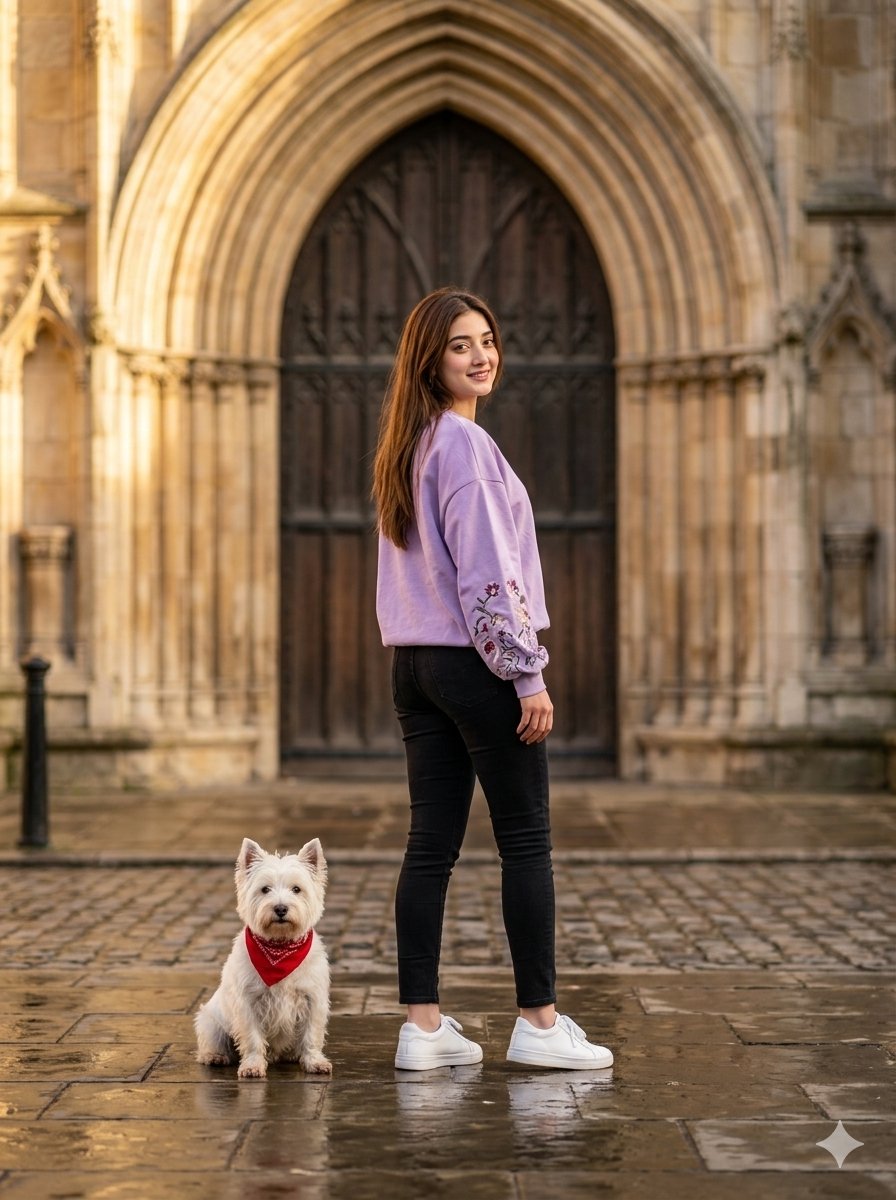 Gothic Archway Street Fashion