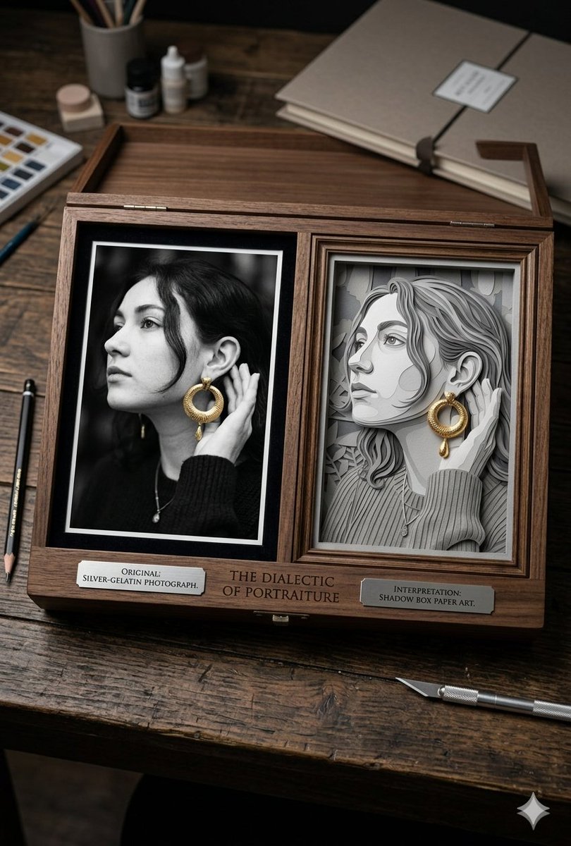 Mixed Media Artist Studio Display