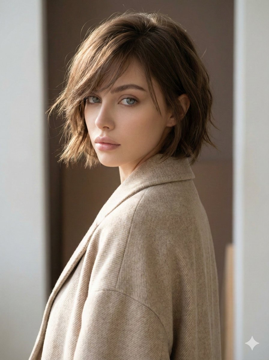 Minimalist Fashion Editorial Portrait