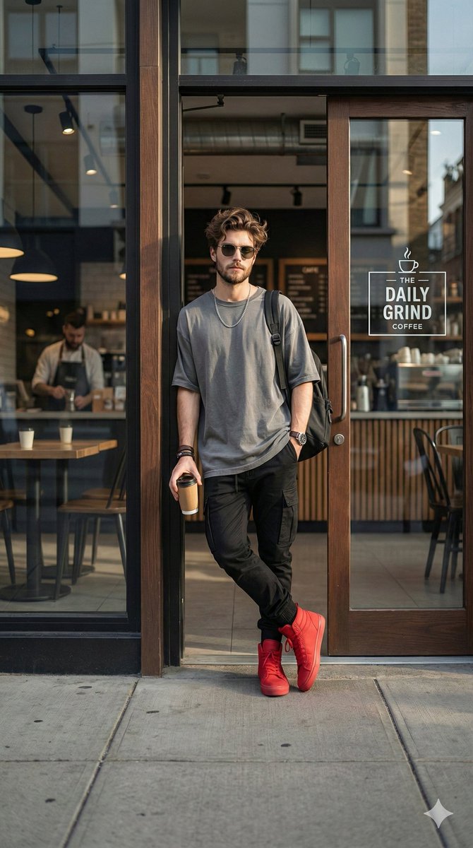 Hyper-realistic Urban Streetwear Portrait