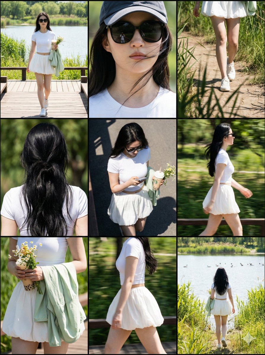 Paparazzi Collage Master Meta-Prompt (9-Grid Street Style)