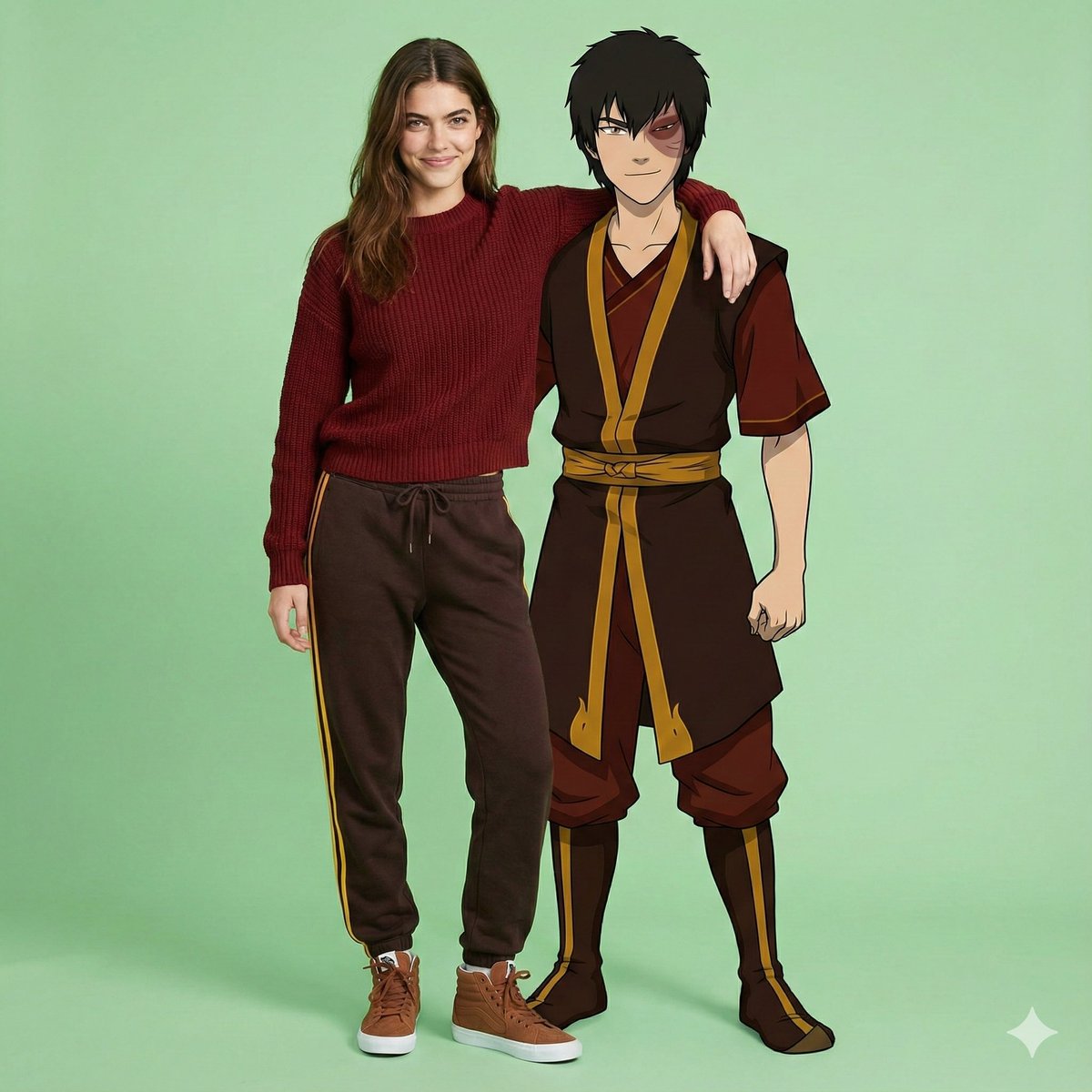 Avatar Zuko Fan Photo Prompt for Nano Banana Pro