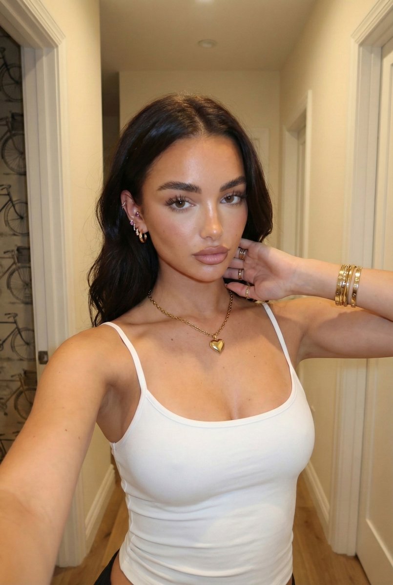 Ultra Pose-Lock Selfie Portrait with High-Sheen Makeup
