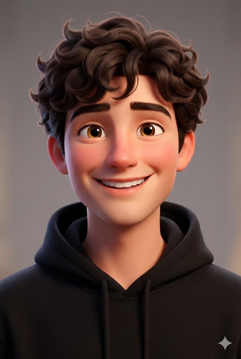 Pixar-style 3D avatar generation prompt