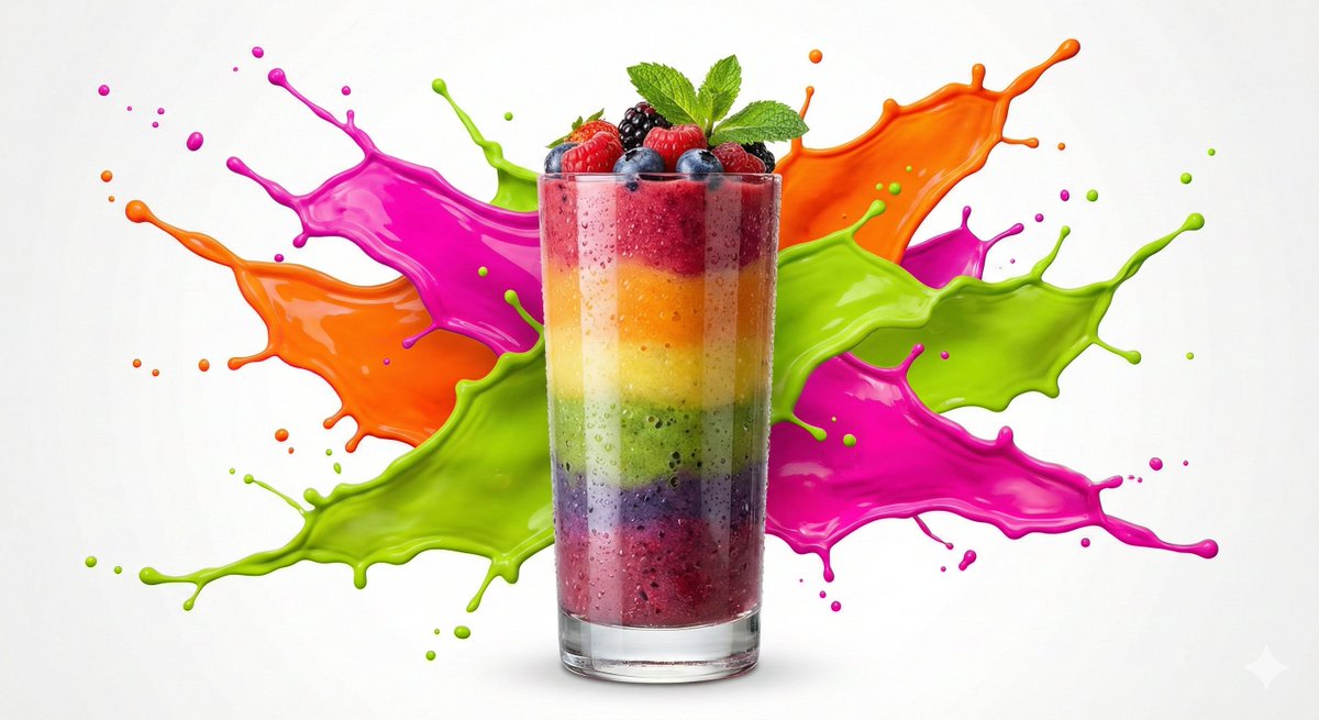 Color Splash Food Advertisement