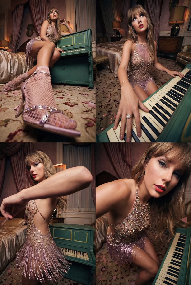 Vintage Glamour Piano Series Prompt