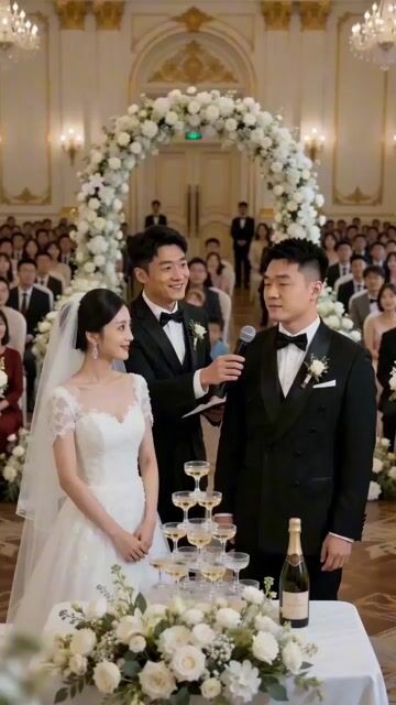 Video Prompt: Hyper-realistic Black Comedy Wedding