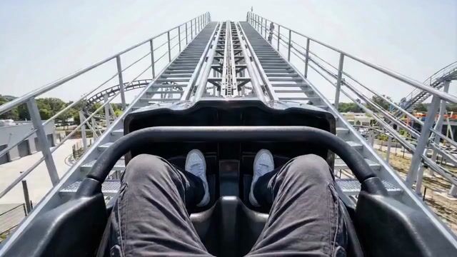 First-Person Roller Coaster with Seasonal Transitions