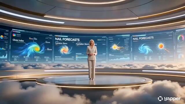 Futuristic Nail Forecast Beauty Commercial