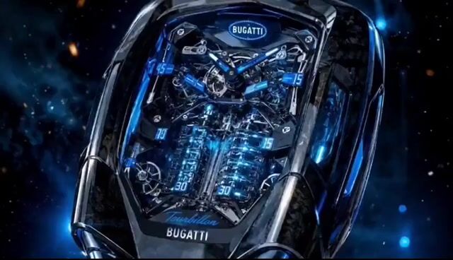 Luxury Bugatti Watch Commercial