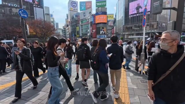Shibuya Street Photography POV