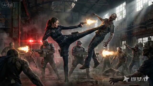 Cinematic Action Movie Scene Prompt