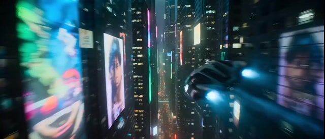 Hollywood Sci-Fi Cyberpunk Chase Scene