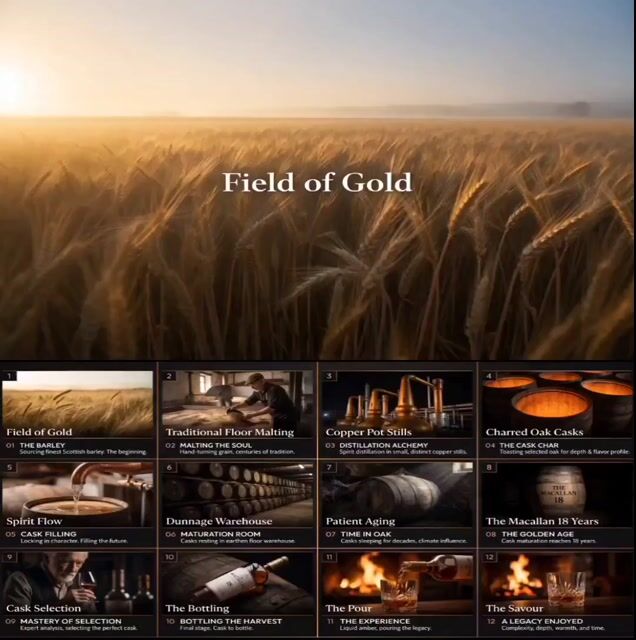 Luxury Whisky Storyboard Animation