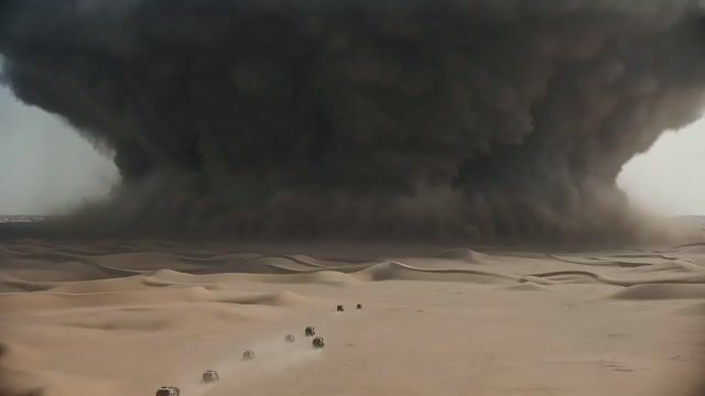 Cinematic Sandstorm Desert Chase
