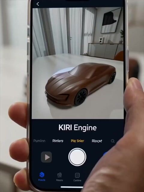 Futuristic Promotional Video for KIRI Engine